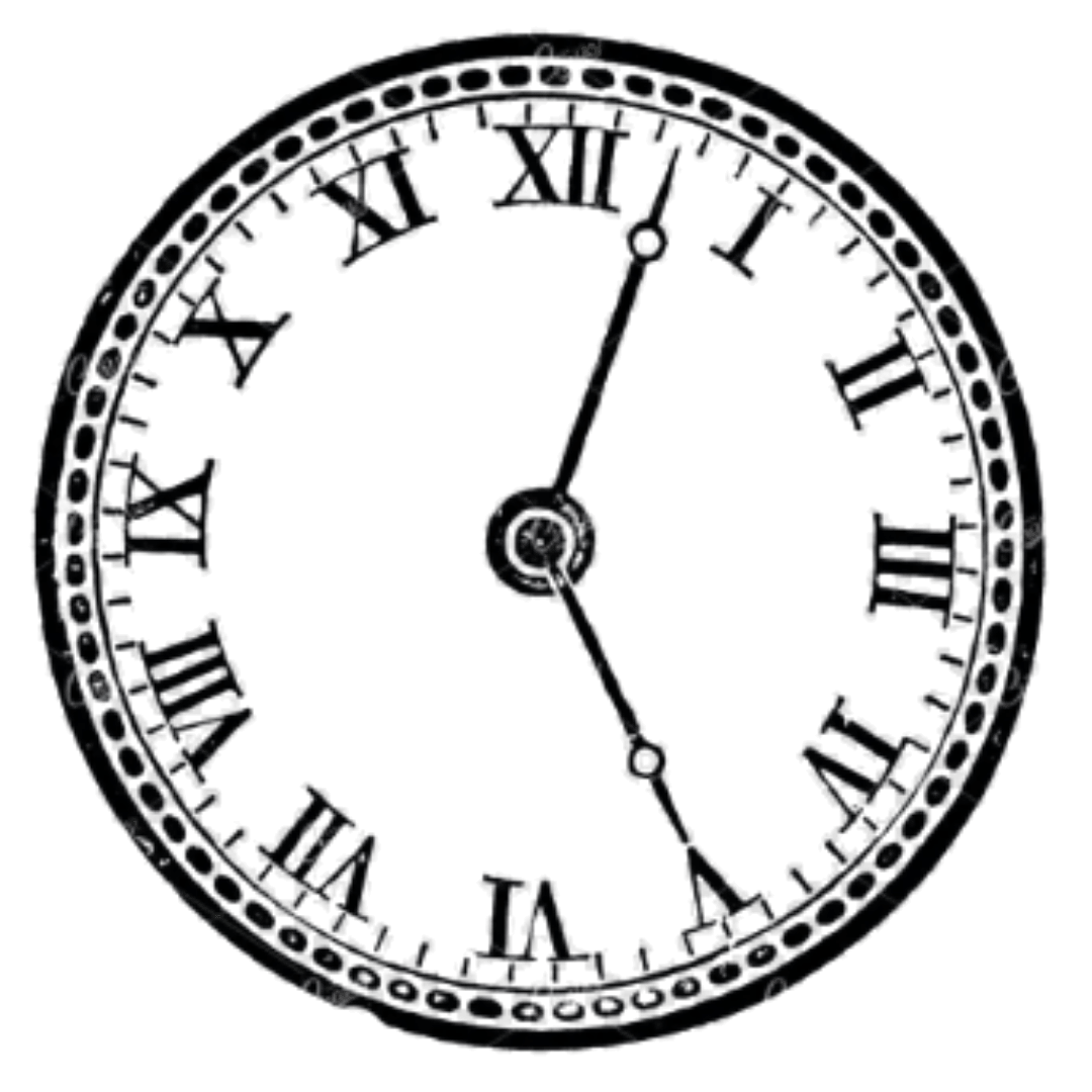 vintage clock icon