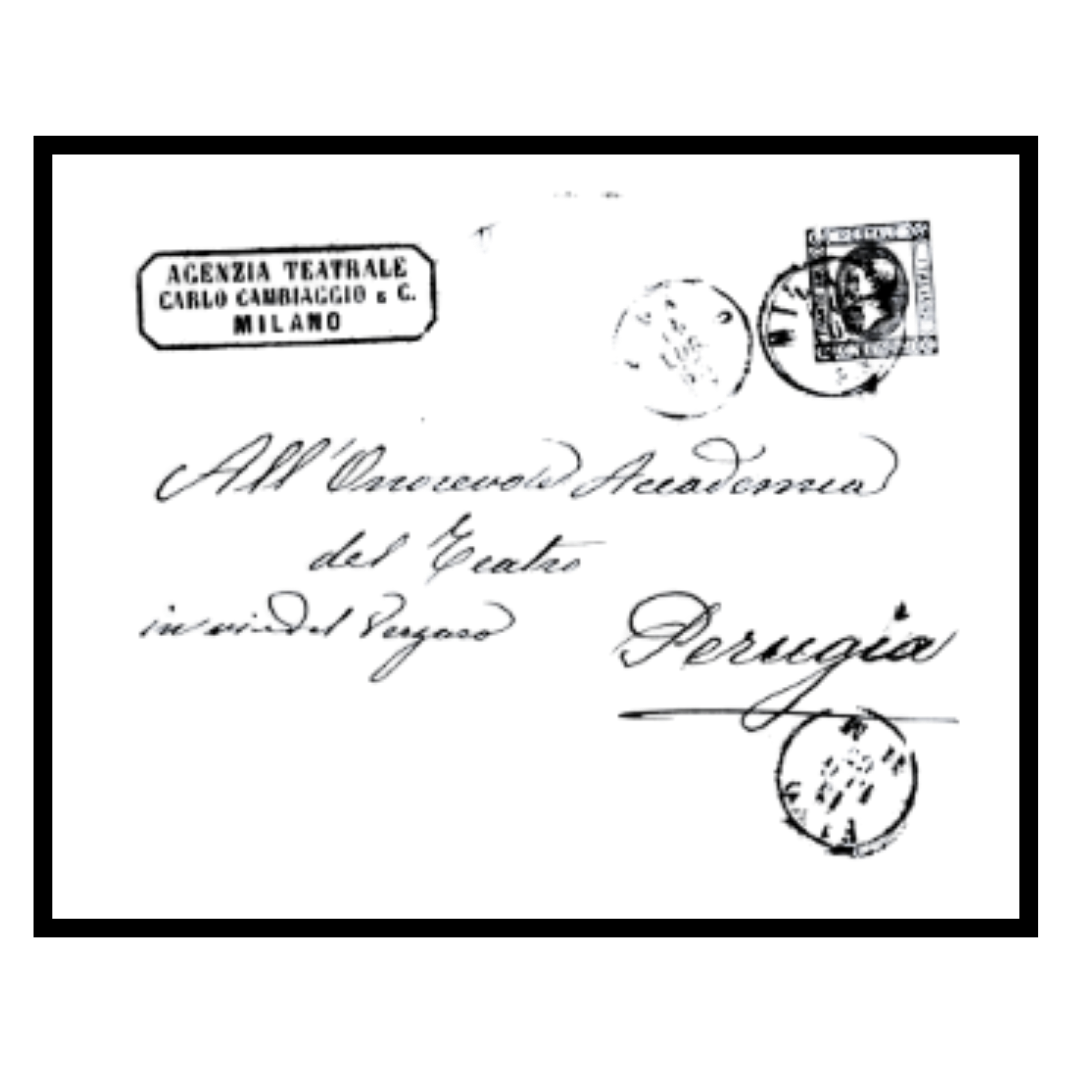 antique letter icon