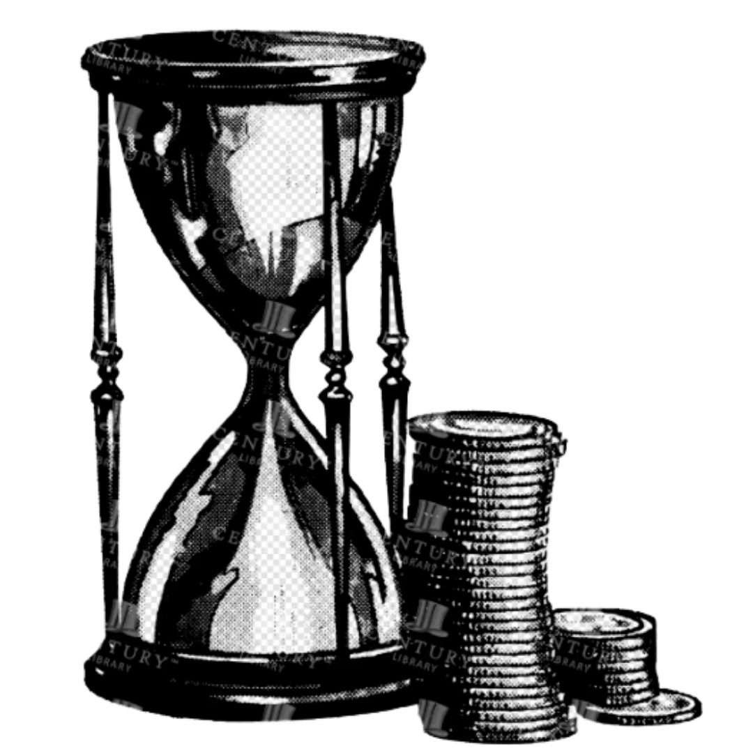Vintage Hourglass icon